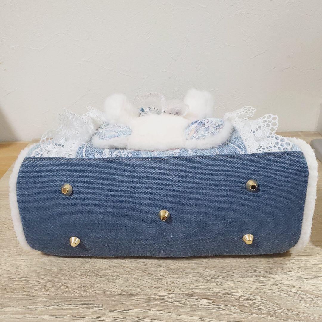 る*ぃ様 ハンドメイド 3rooms バッグ M コヤンイサムチョン クラウディ