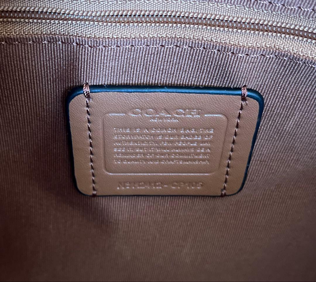 新品coach スミス トート・シグネチャー デニム　ユニセックスCP105