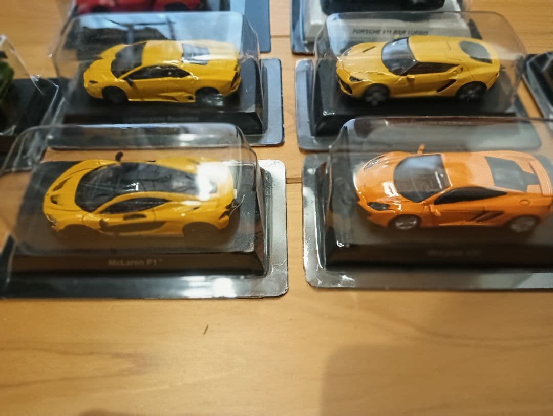 ミニカーセット　Lamborghini & Porsche　サンクス　京商　廃盤