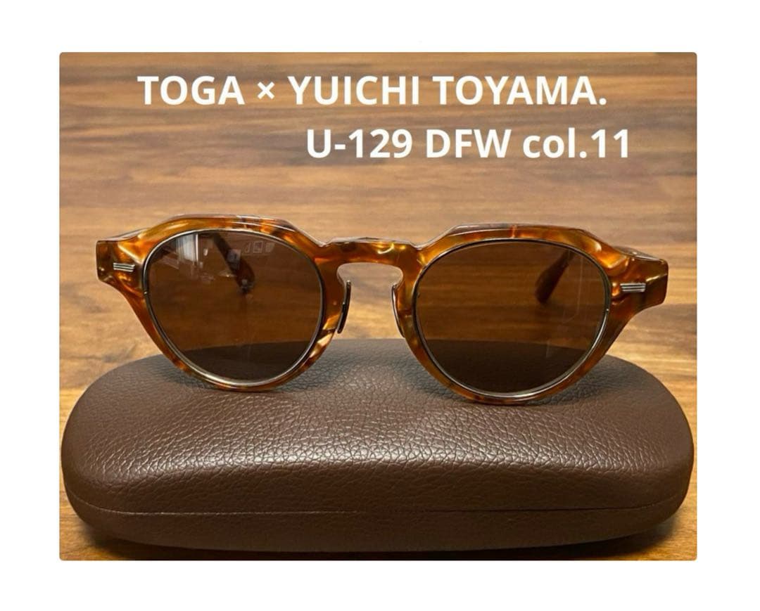 美品★ TOGA×YUICHI TOYAMA U-129 DFW サングラス