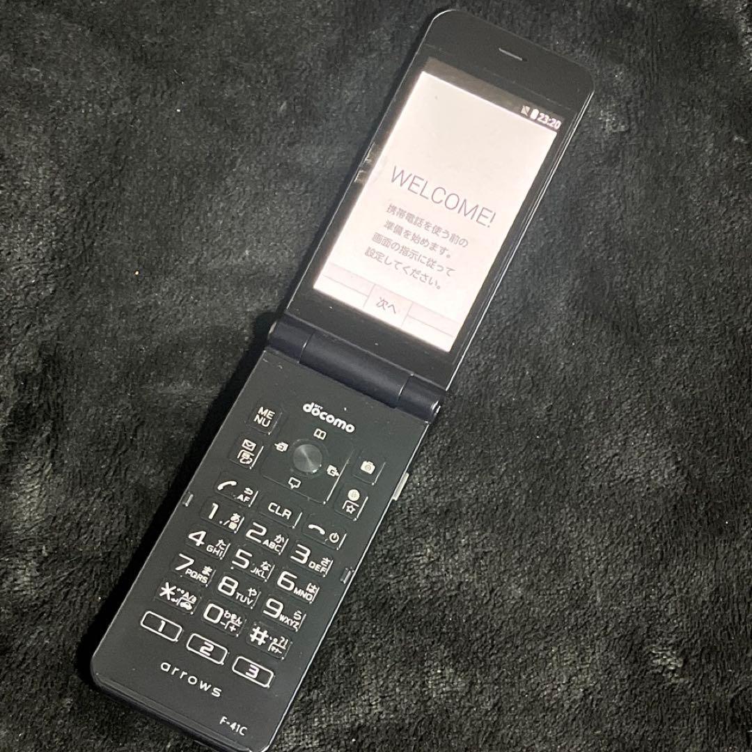 【ドコモガラケー】docomo arrows F41C 本体 元箱付◎富士通