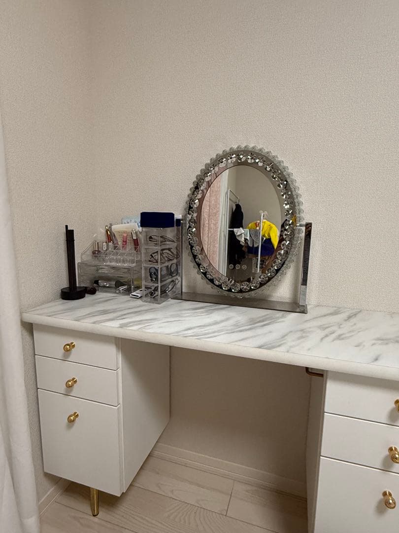 極美品　 フランフラン　エルドラド　コスメデスク 化粧代