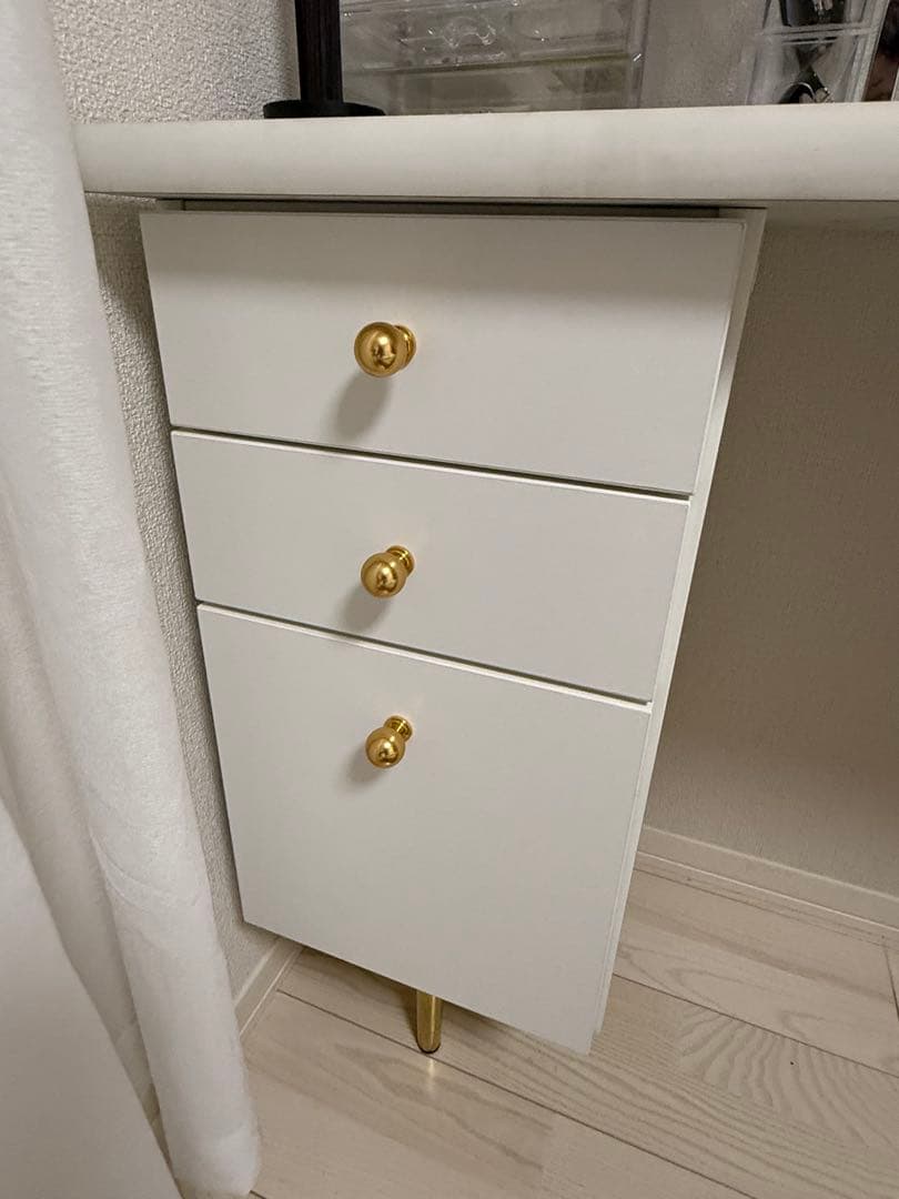 極美品　 フランフラン　エルドラド　コスメデスク 化粧代