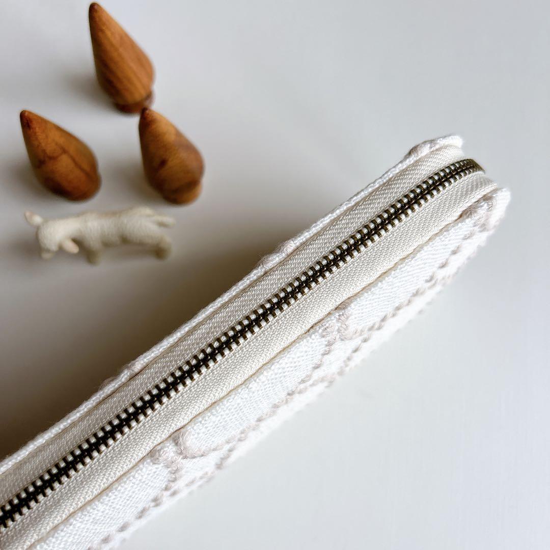 ☆専用☆ミナペルホネン ハンドメイド☆ラウンドファスナー長財布