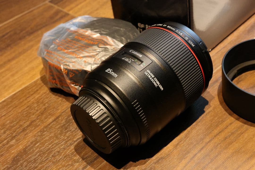 新品CANON EF85mm F1.4L IS USM