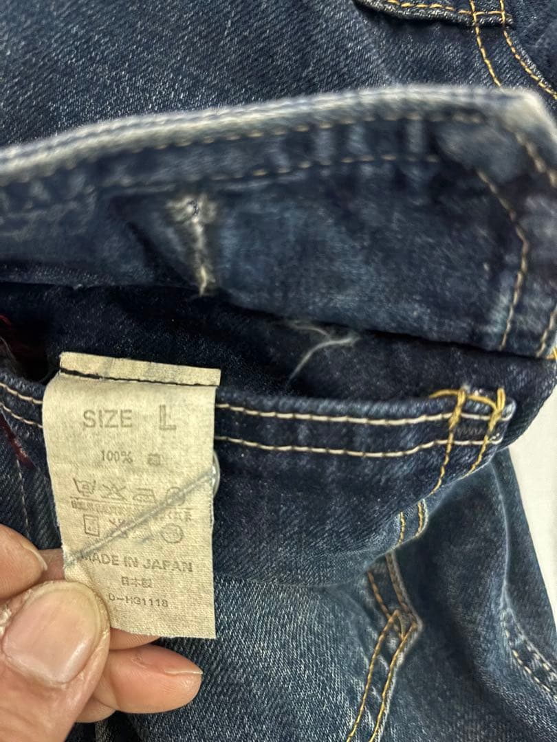 DENIME ドゥニーム デニムジャケット　2nd サイズL