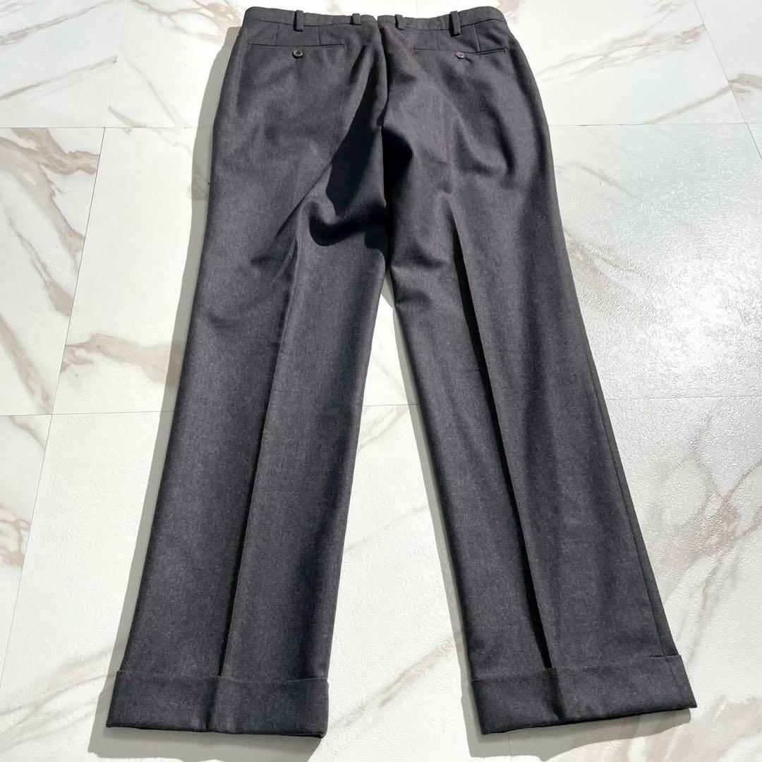 【希少】INCOTEX フランネル スラックス 35型 super100s 48