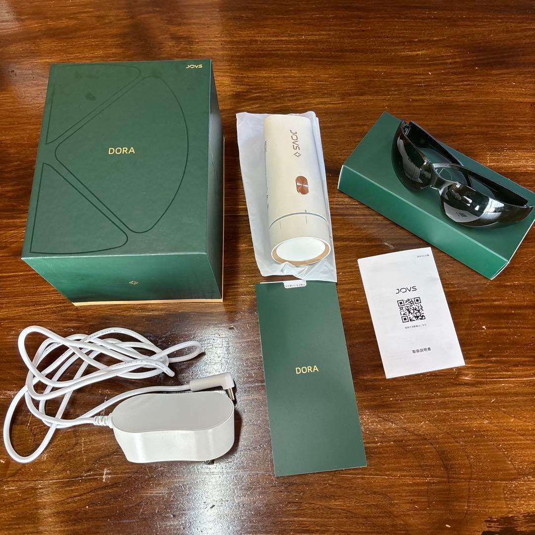 明日まで　JOVIS DORA 脱毛器 クリーム色　SRモード付き