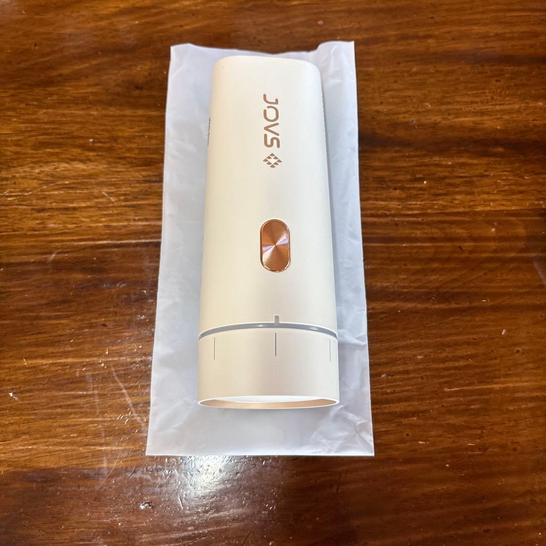 明日まで　JOVIS DORA 脱毛器 クリーム色　SRモード付き