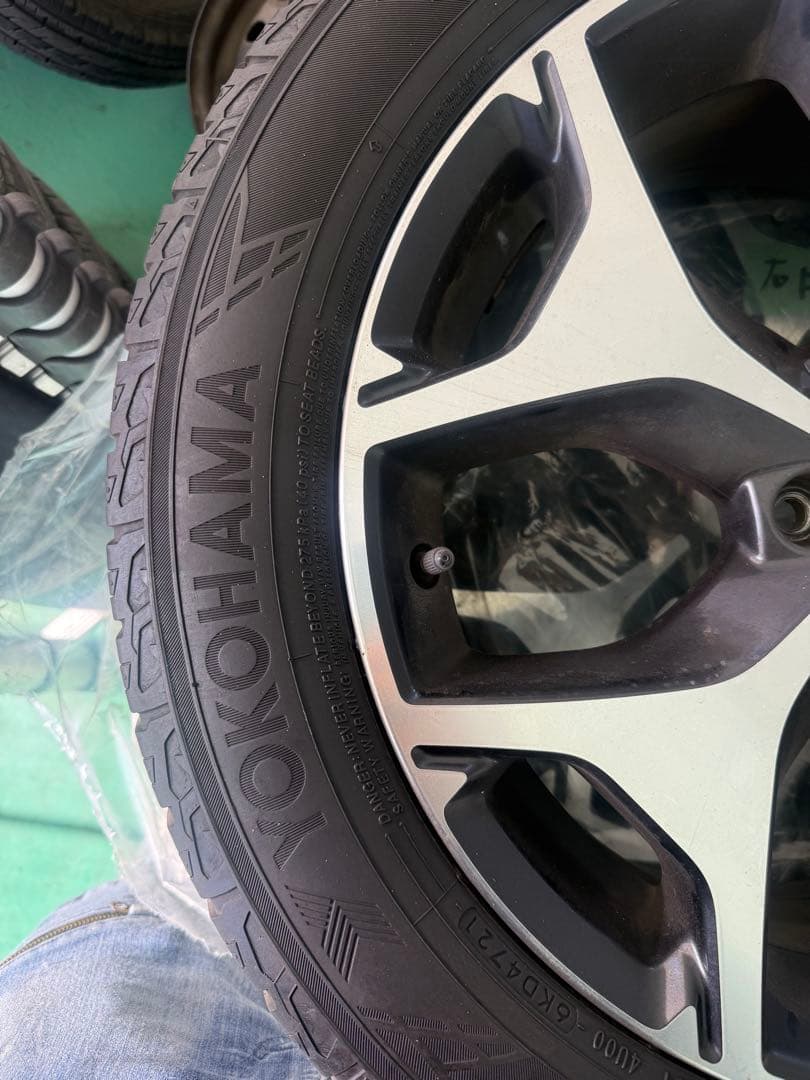 Yokohama 18インチタイヤ・ホイールセット　スバル　フォーレスター