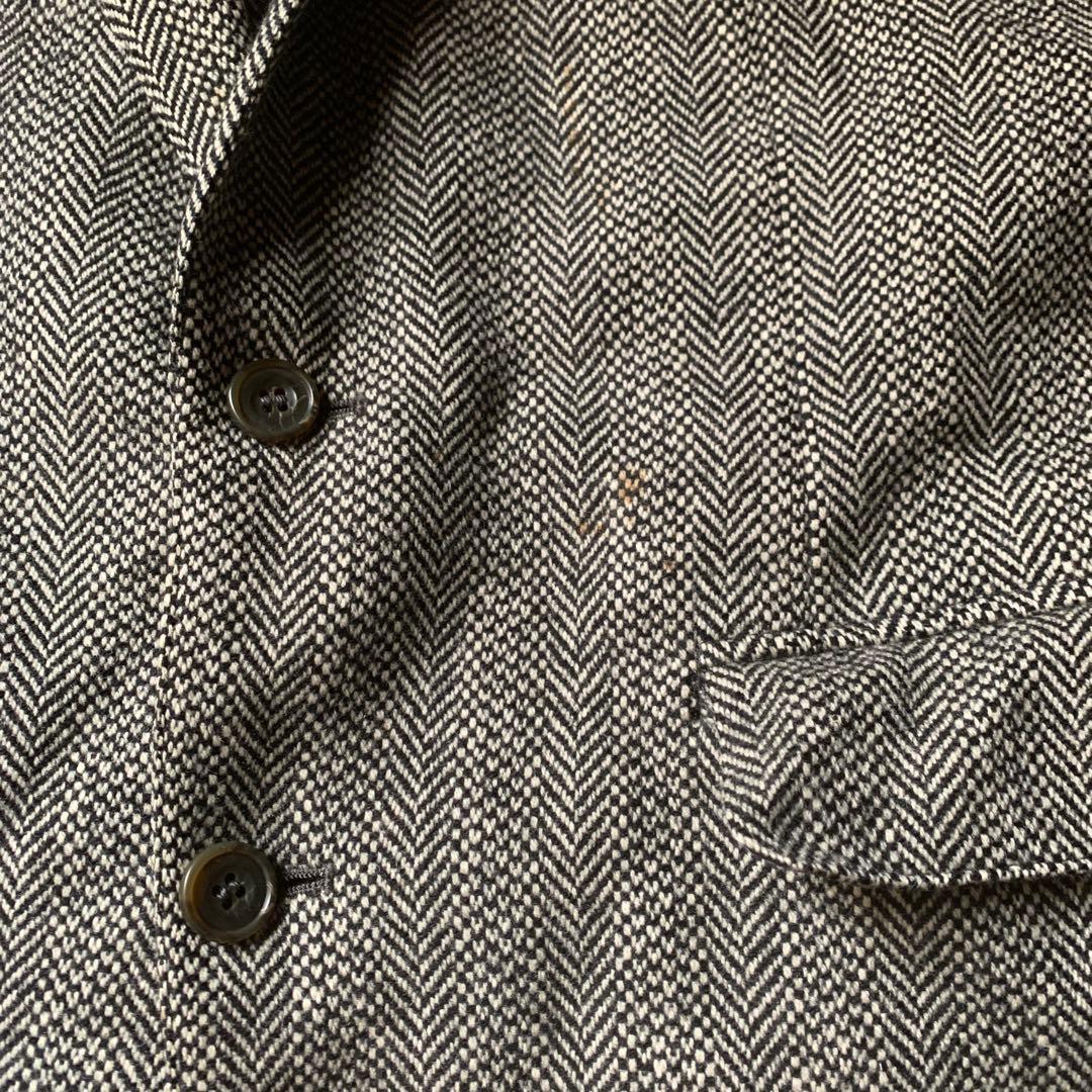 希少 90s Ralph Lauren テーラードジャケット ヘリンボーン 古着