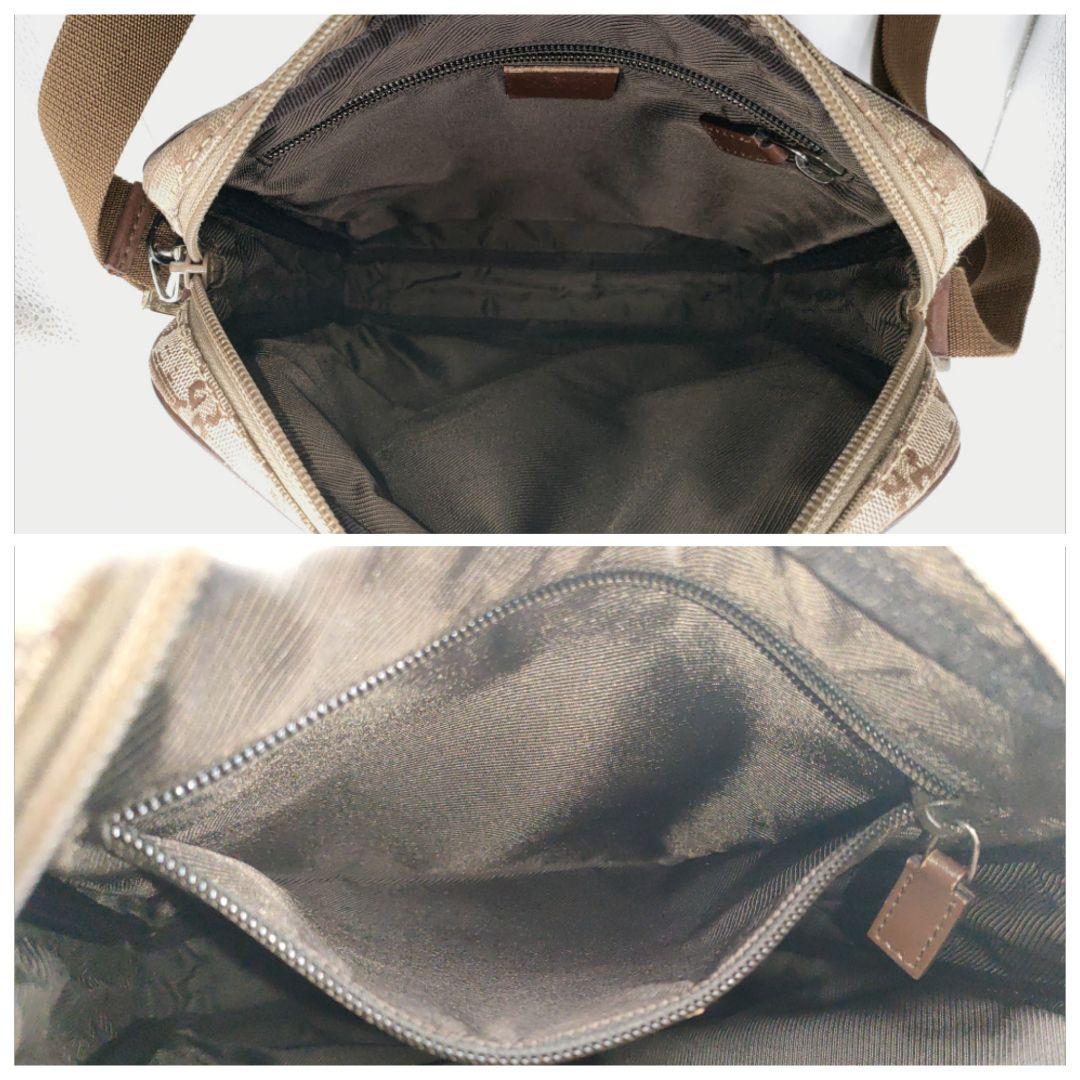 GUCCI GGキャンバス ショルダーバック GG柄 グッチ