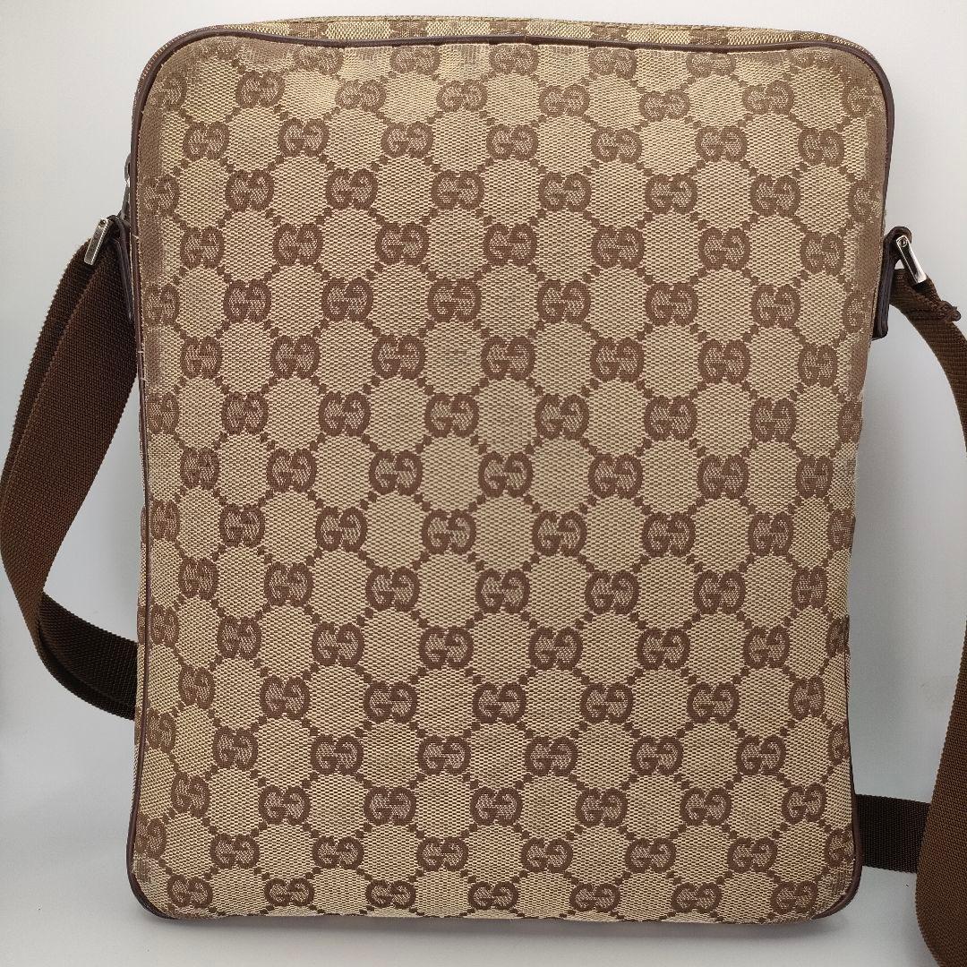 GUCCI GGキャンバス ショルダーバック GG柄 グッチ