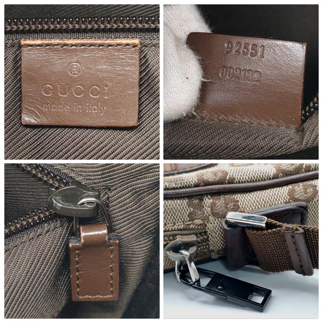 GUCCI GGキャンバス ショルダーバック GG柄 グッチ