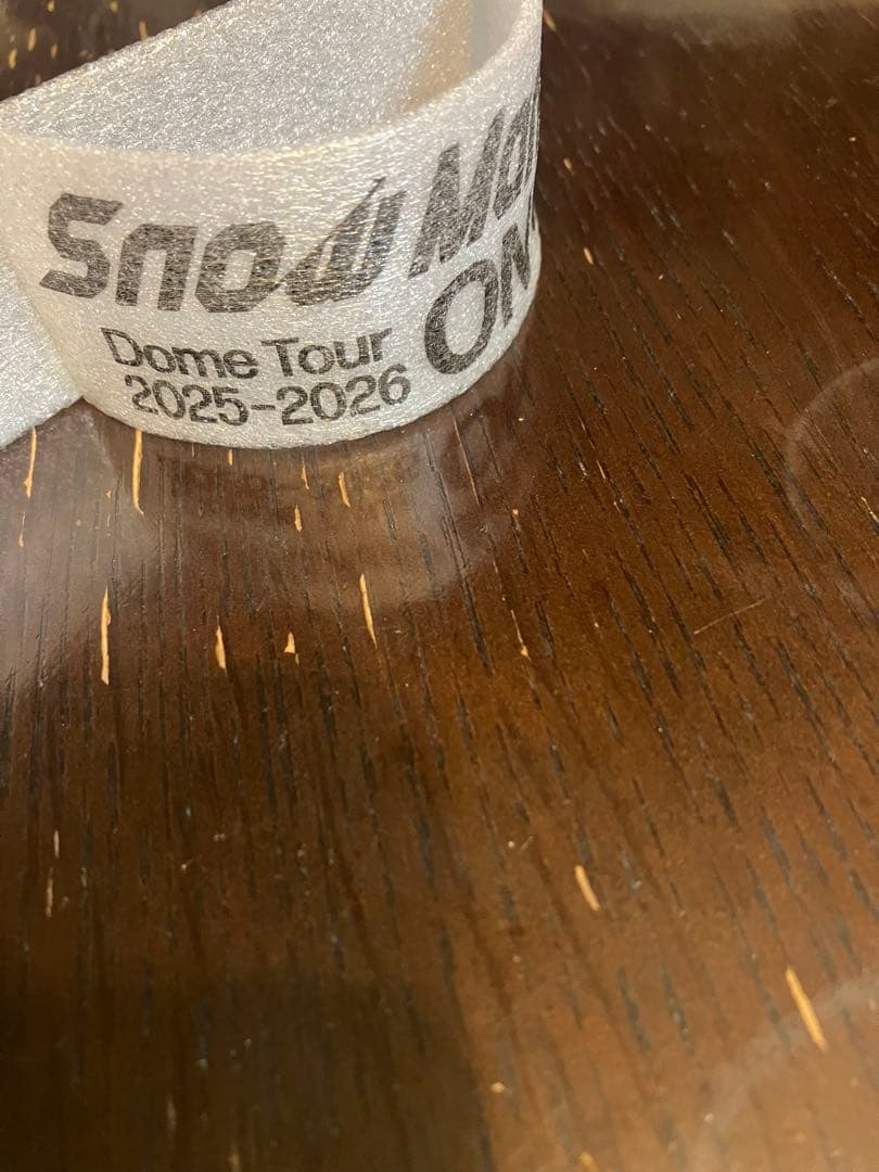  Man ドームツアー ペンライト 2本 音符落下物と銀テープ2本セット