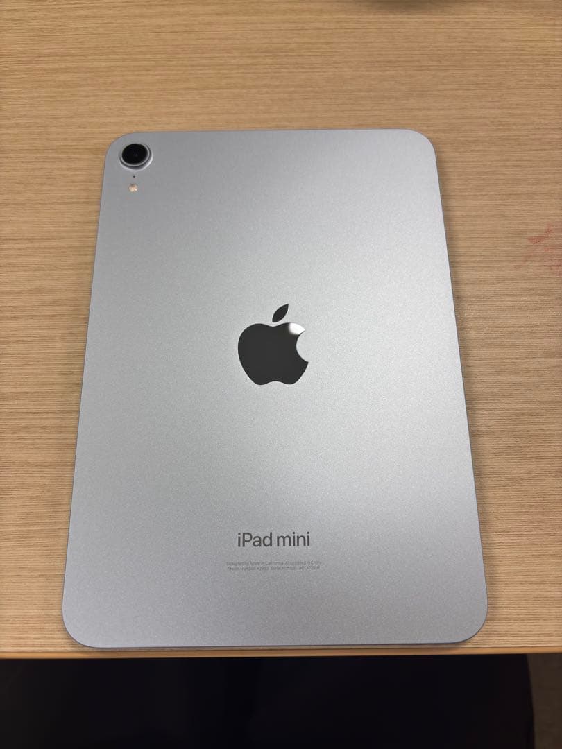 Apple iPad mini A17Pro ブルー　充放電22回