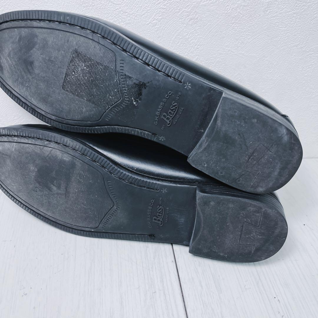 定番人気✨G.H.BASS 23.5㎝ ローファー 黒 ローファー 現行