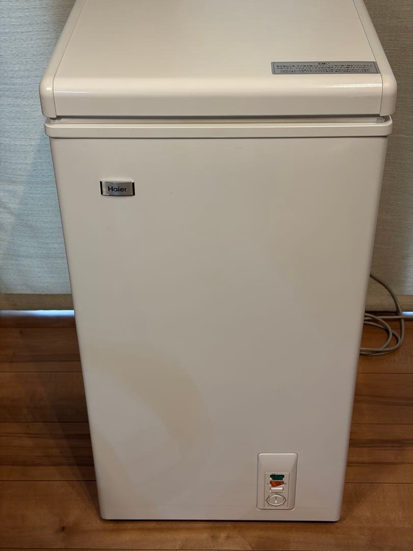 ハイアール 66L 上開き式冷凍庫 JF-NC66F フリーザー