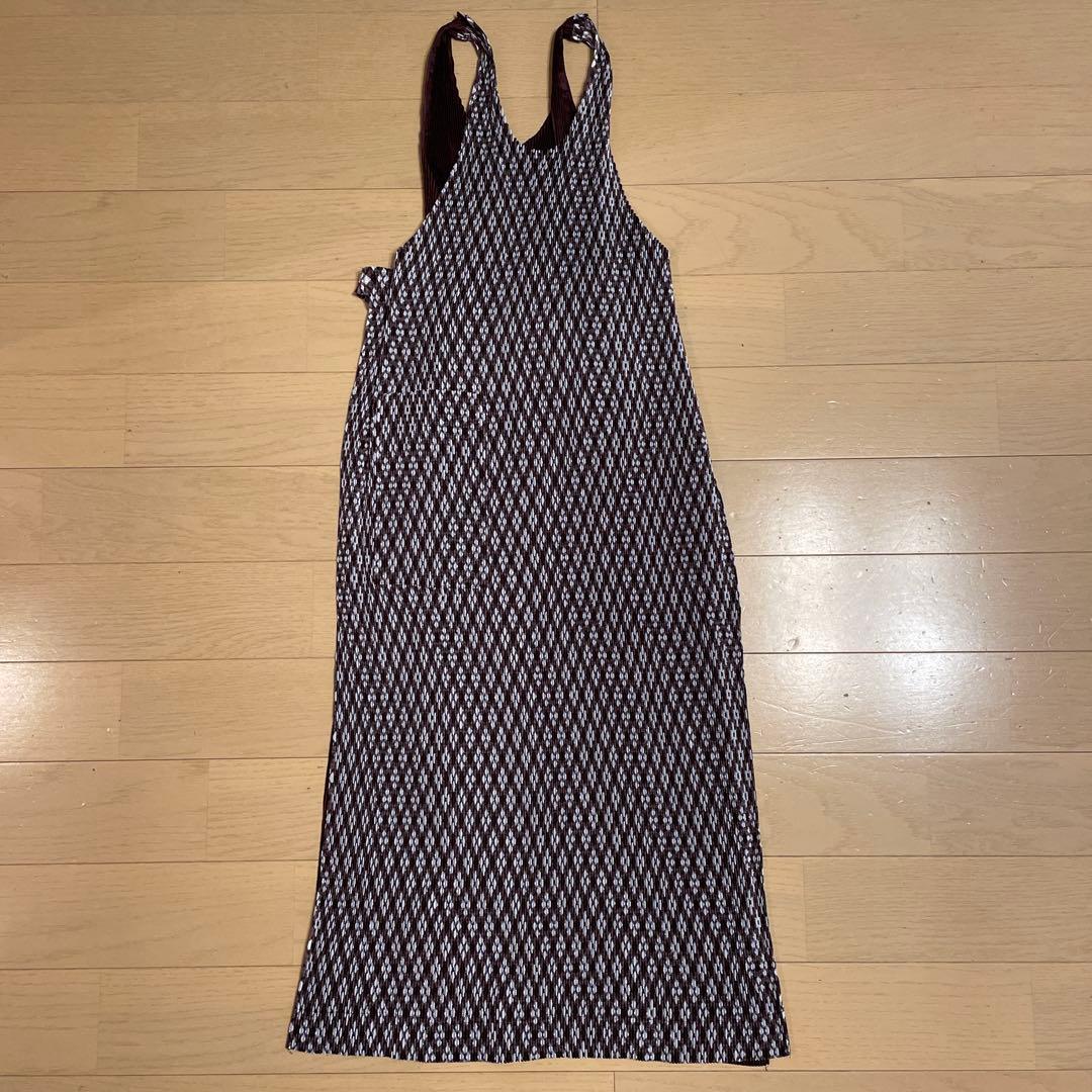improduct イッセイミヤケ プリーツ エプロンバイカラー 2way
