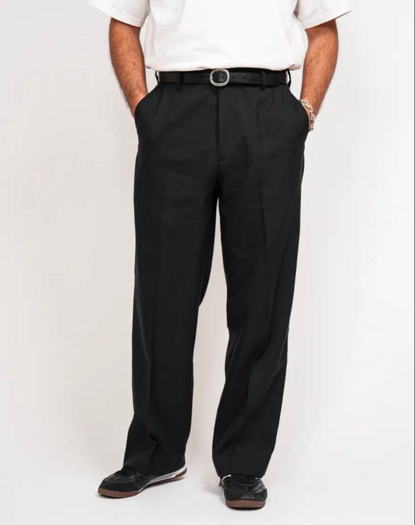 パンツ OVY Relax Wide Action Slacks sizeM