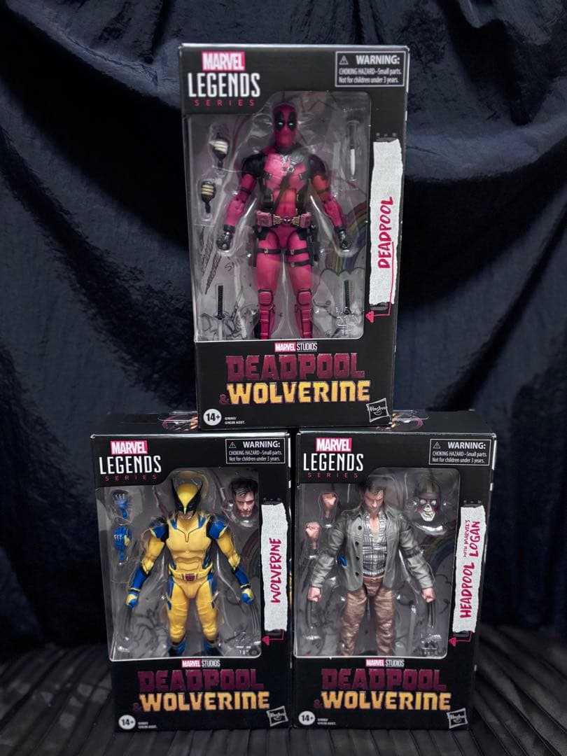 マーベルレジェンド デッドプール＆ウルヴァリン 3点セット 新品未開封