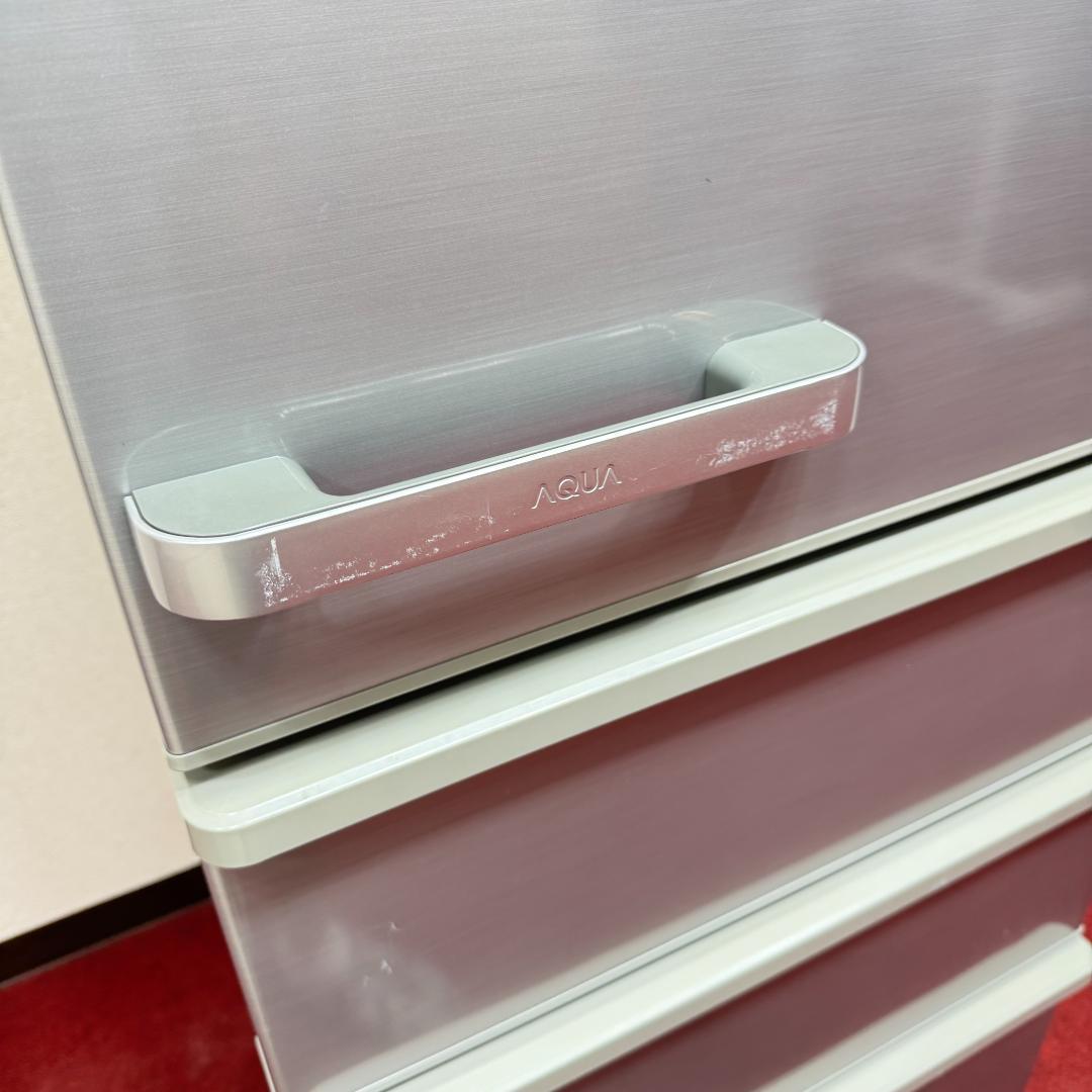 東京23区送料無料　美品アクア2019年製　4ドア355L　洗浄/除菌済み
