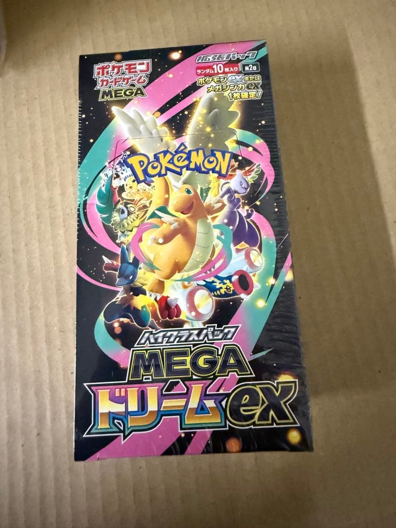ポケモンカード MEGAドリームex BOX 新品未開封 シュリンク付　即日発送