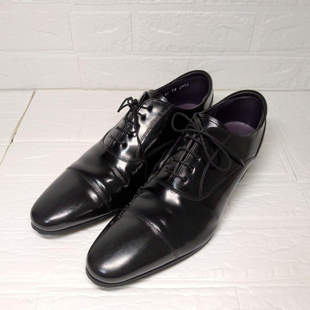 REGAL スクラッチタフレザー 31TR 24.5 ストレートチップ 黒