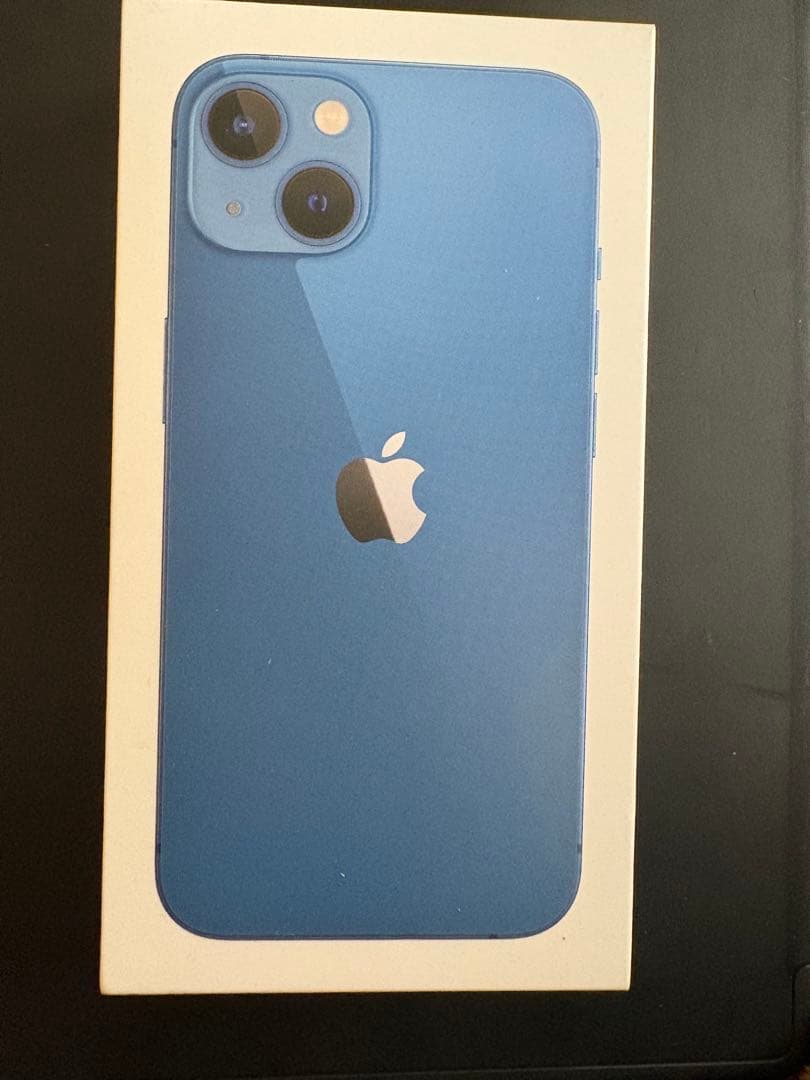Apple iPhone 13 ブルー 本体 元箱付き