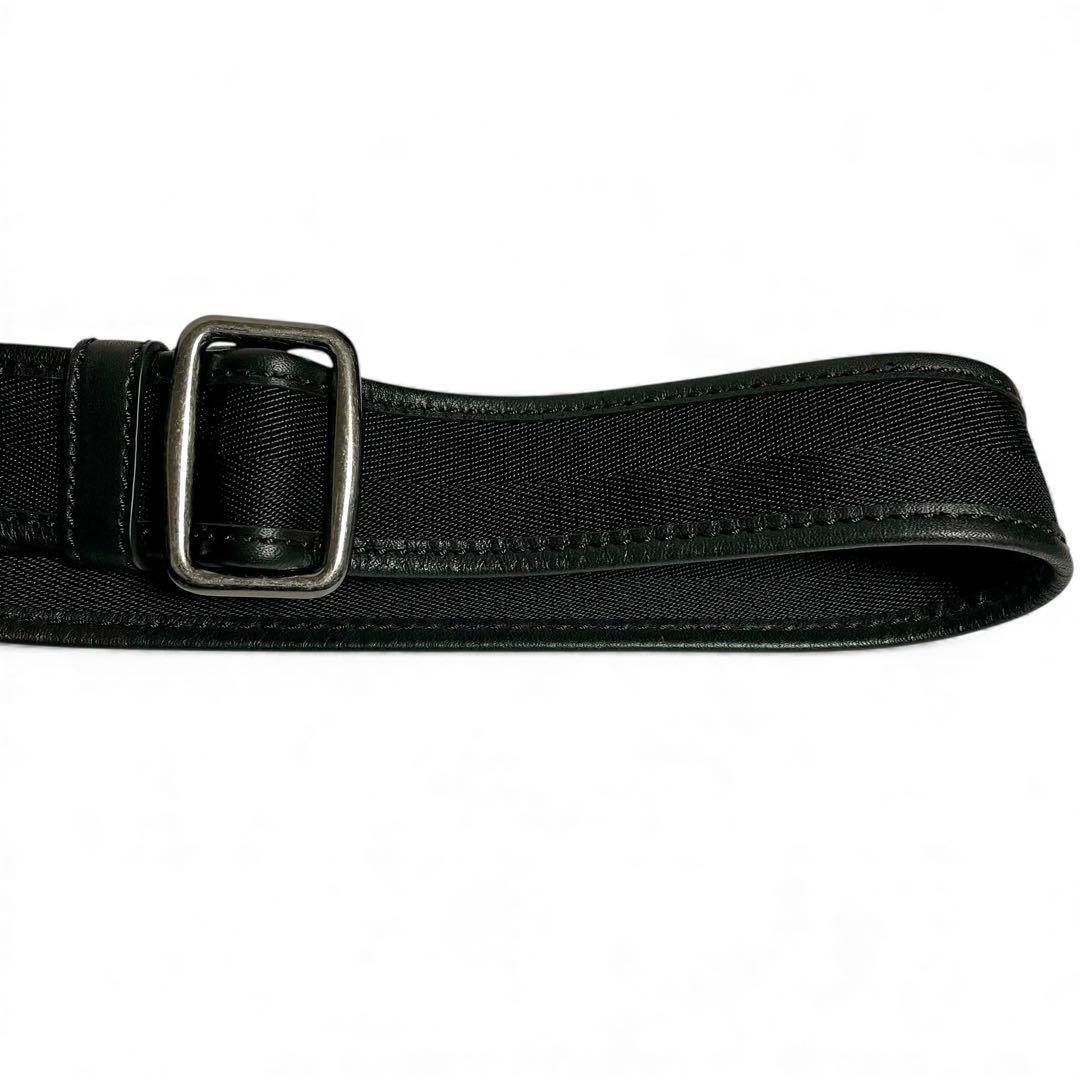 ✨極美品✨COACH コーチ メッセンジャーバッグ レザー ブラック 斜め掛け