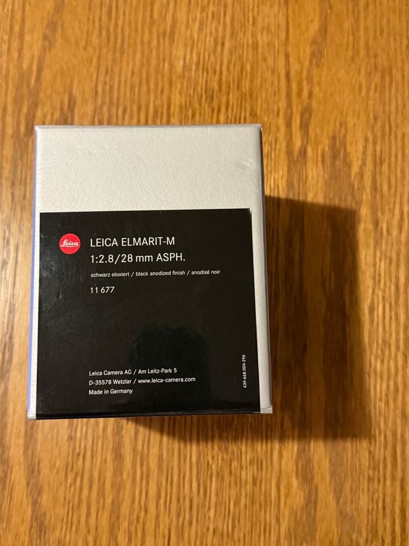 Elmarit エルマリートM 28mm F2.8 ASPH. ブラック