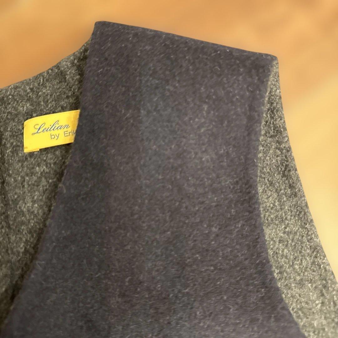 Leilian by Eriko Nakamura 紺色ジャンバースカート11号