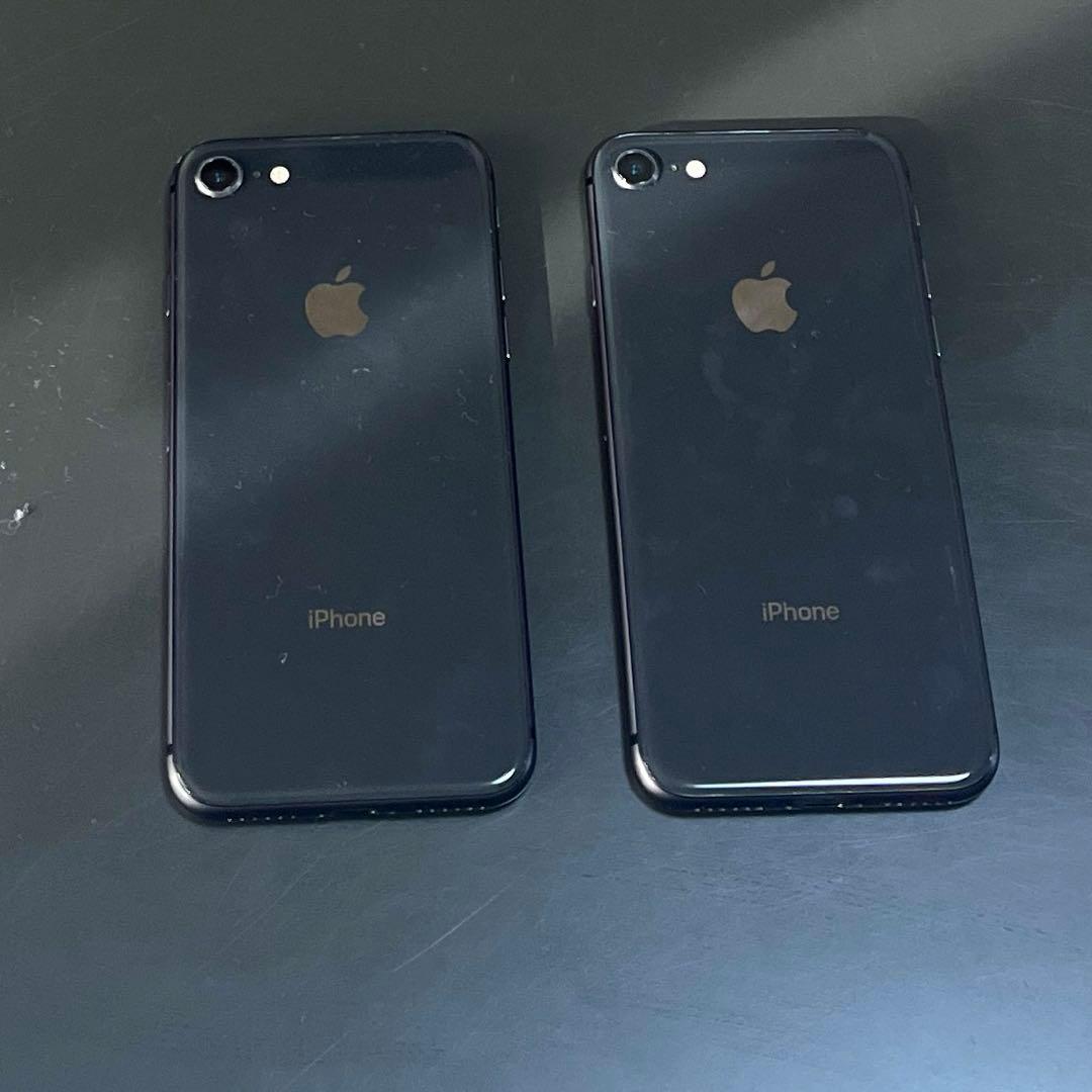iPhone8 64GB ブラック　2個セット