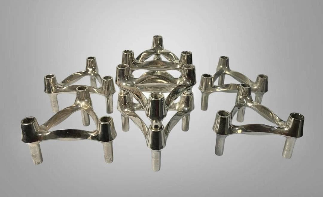 ★8個セット 1960s BMF Quist Stoff Nagel キャンドル