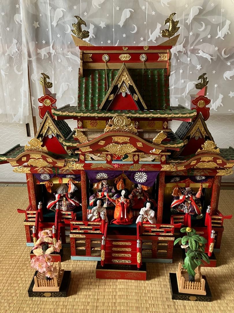 御殿飾り雛人形