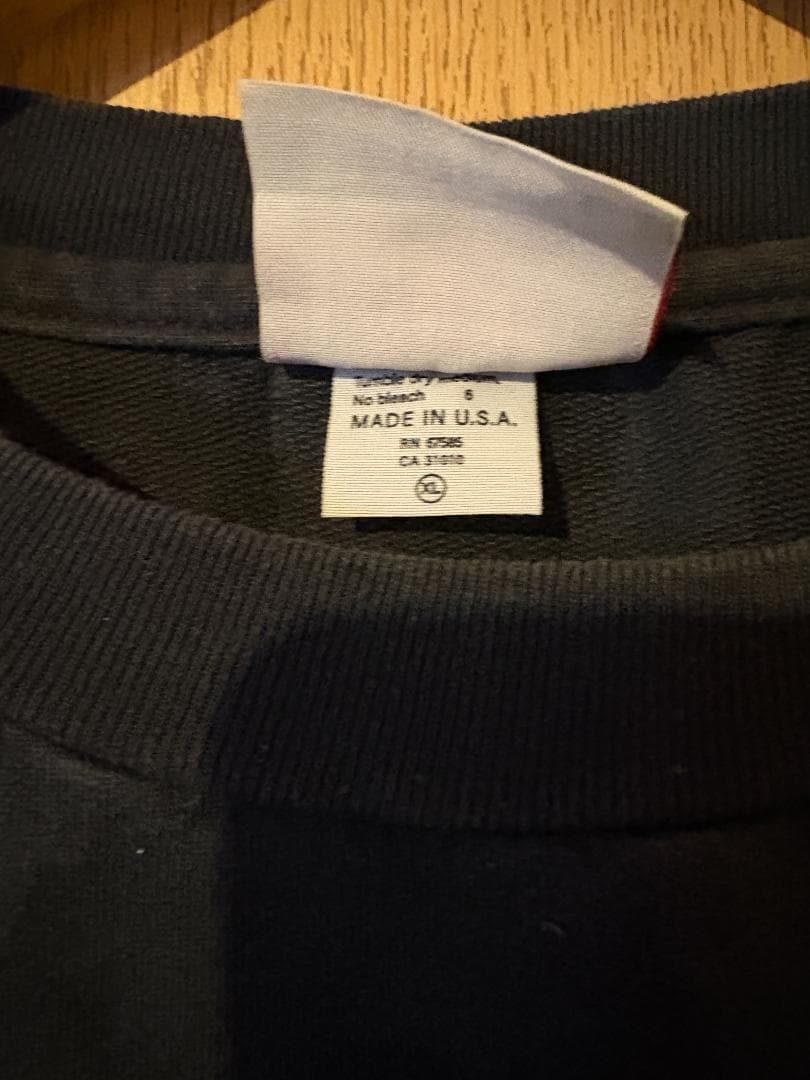 MARLBORO マルボロ ロンT スウェット Tシャツ ブラック 黒 XL