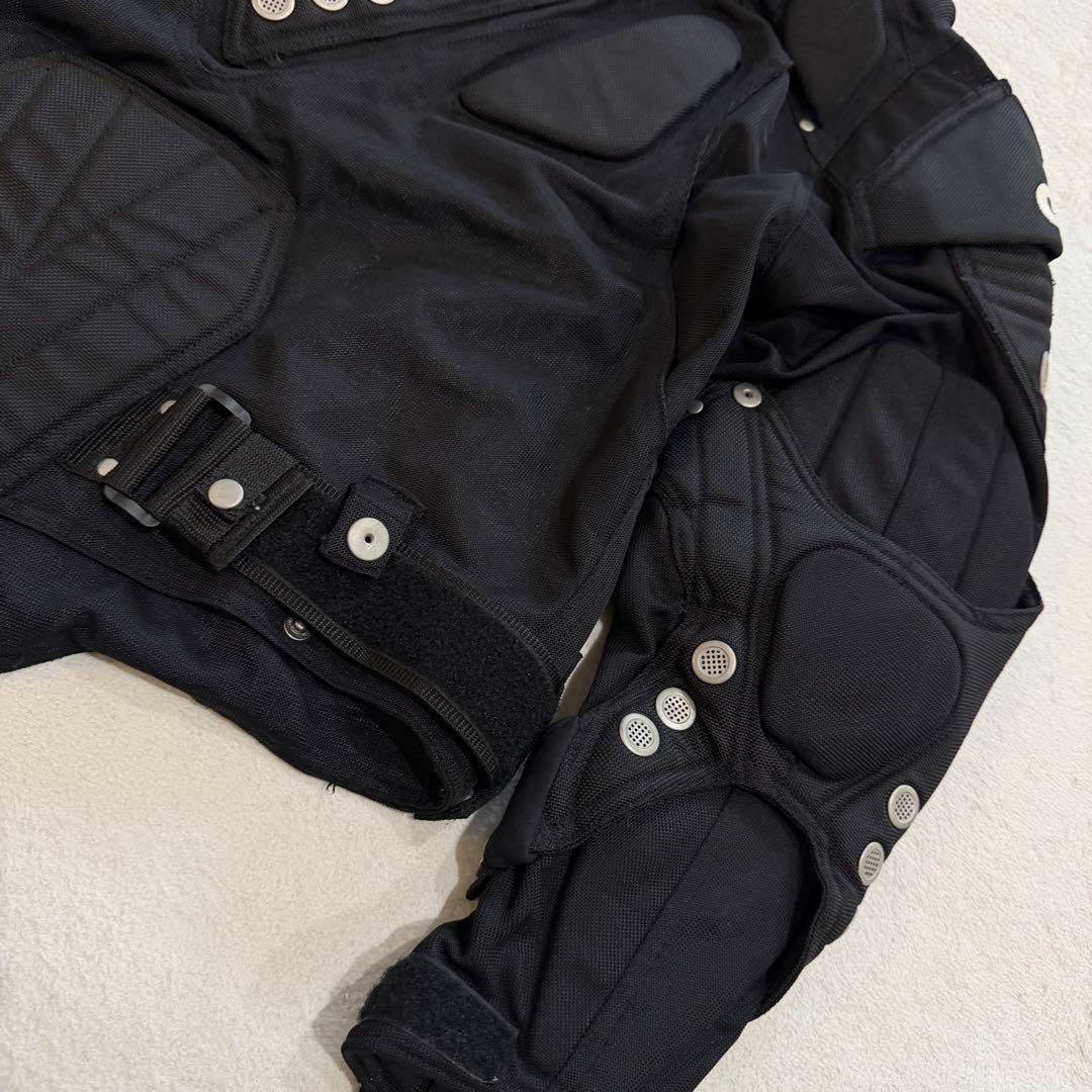 KISS RACING TEAM　バイクジャケット　プロテクター　ブラック　M