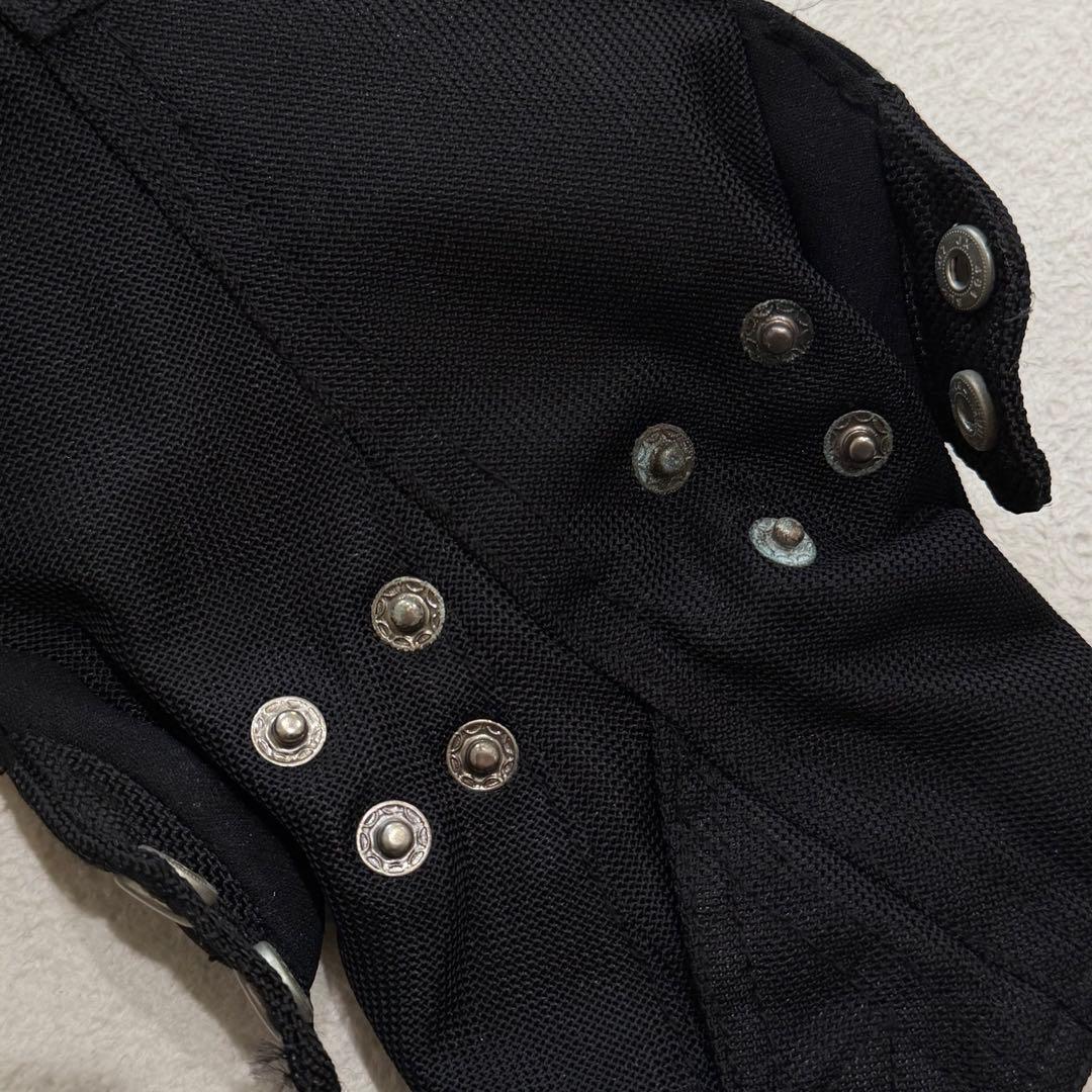 KISS RACING TEAM　バイクジャケット　プロテクター　ブラック　M