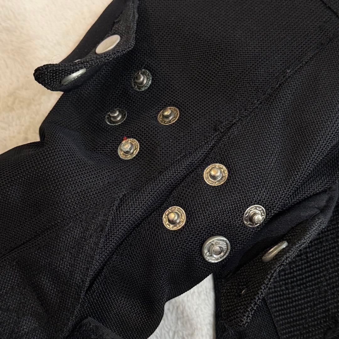 KISS RACING TEAM　バイクジャケット　プロテクター　ブラック　M