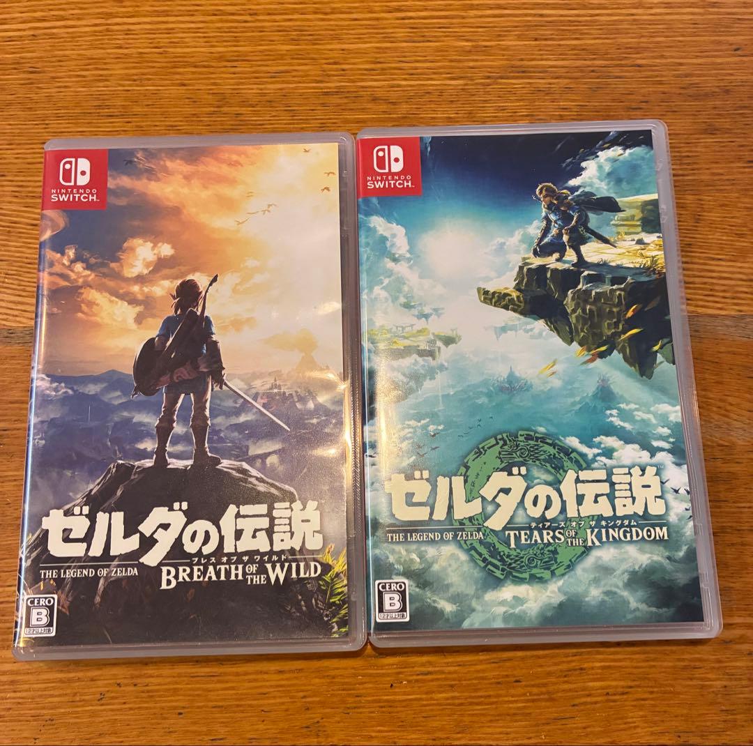 ゼルダの伝説ブレス オブ ザ ワイルド&ティアーズ オブ ザ キングダムセット