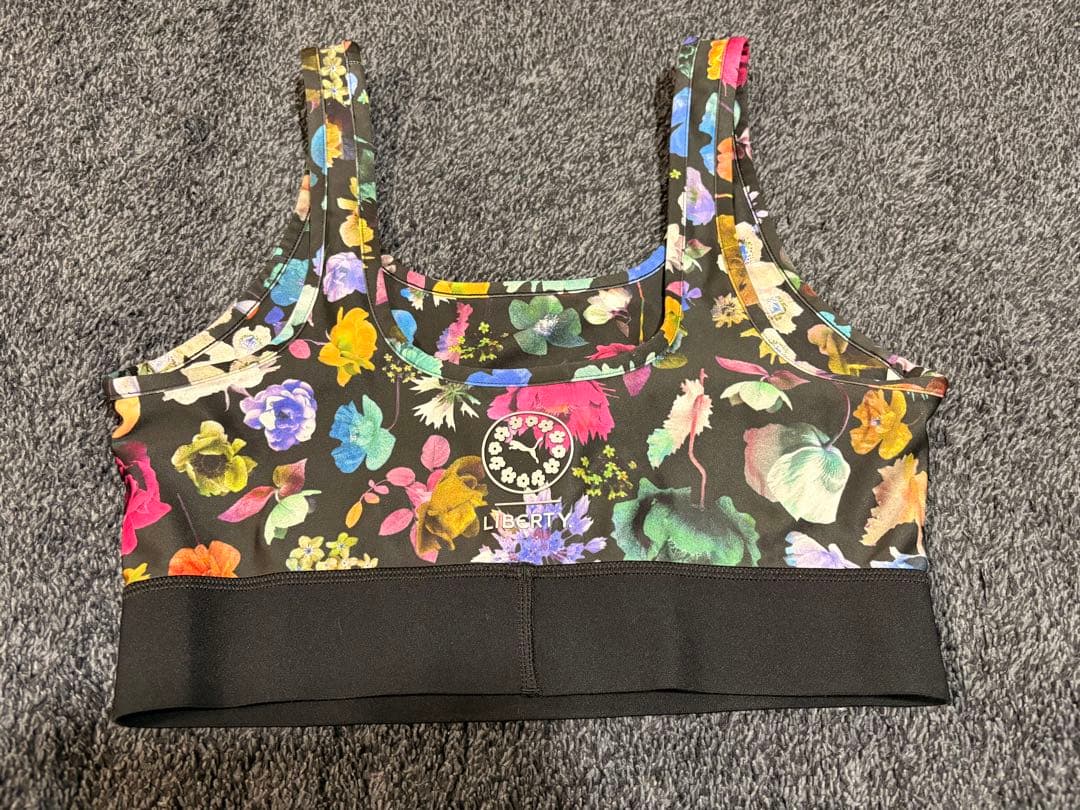 【美品】PUMA LIBERTY 花柄レギンス ブラトップスセットアップMサイズ