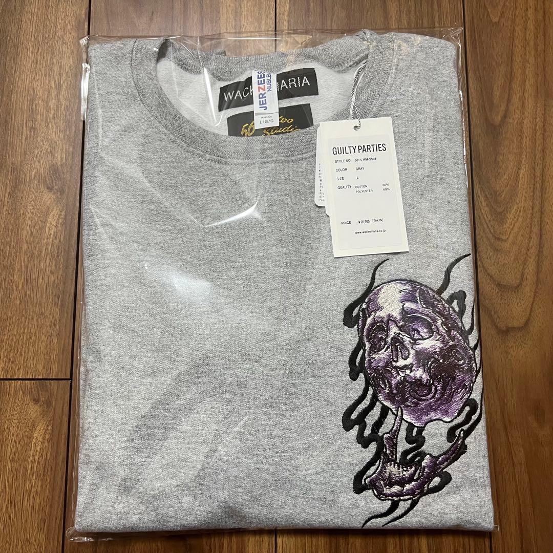 Lサイズ wackomaria 56tattoo スウェット グレー