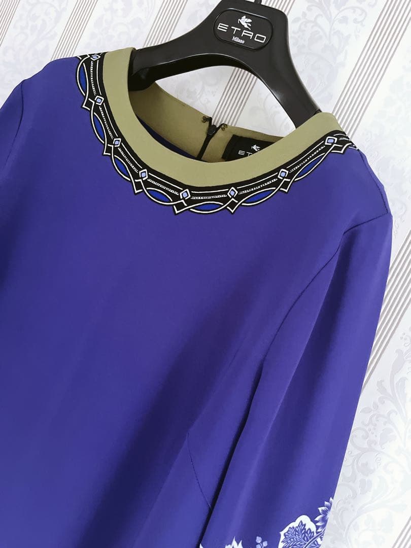 値下げ セール☆23万 新品 ETRO エトロ 洗練 プレシャス 上品 ドレス