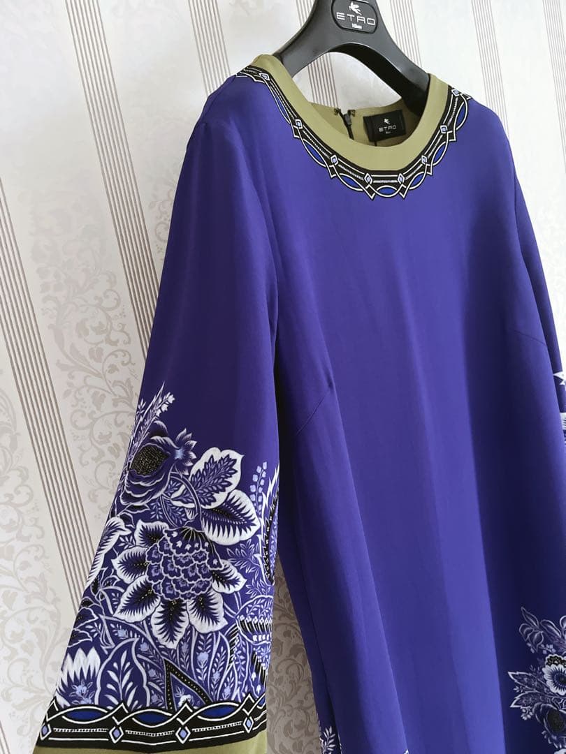 値下げ セール☆23万 新品 ETRO エトロ 洗練 プレシャス 上品 ドレス