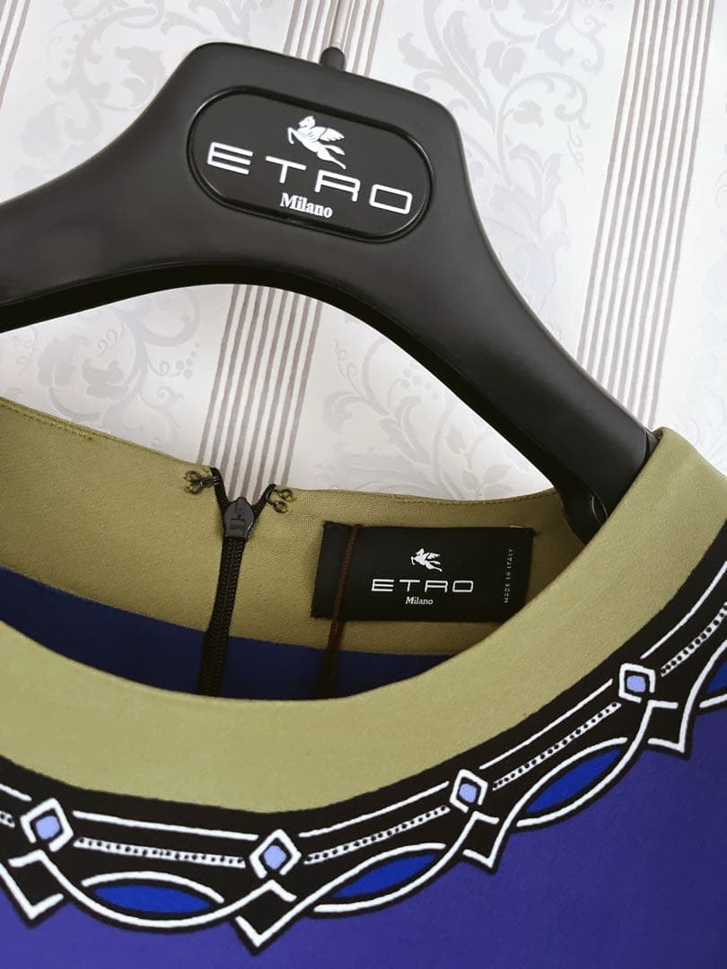 値下げ セール☆23万 新品 ETRO エトロ 洗練 プレシャス 上品 ドレス