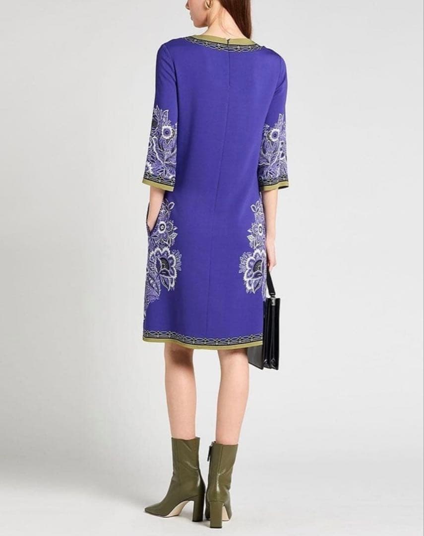 値下げ セール☆23万 新品 ETRO エトロ 洗練 プレシャス 上品 ドレス