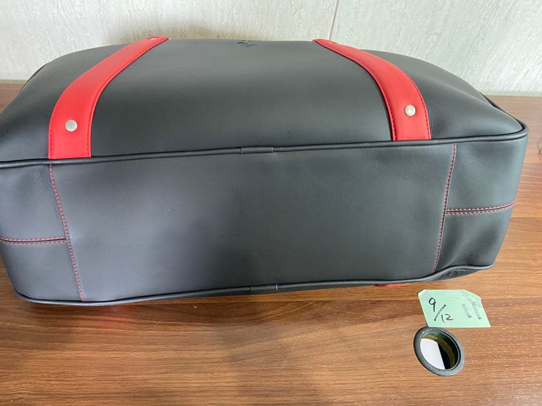 フェラーリ Ferrari スケドーニ レザー ボストンバッグ