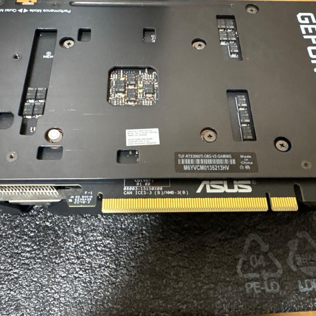 グラフィックボード・グラボ・ビデオカード TUF RTX3060TI