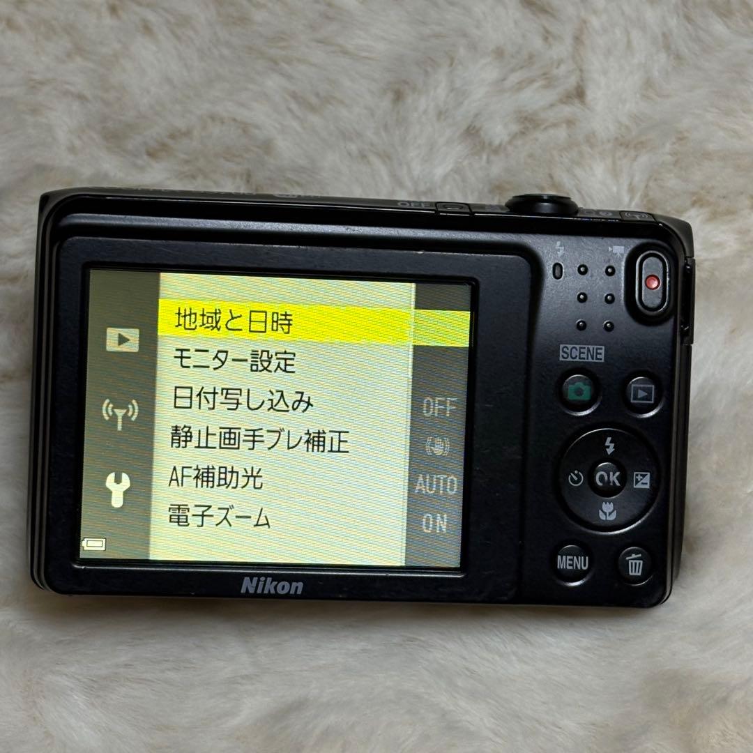 ⭐️Nikon⭐️ COOLPIX デジタルカメラ S3700 ブラック