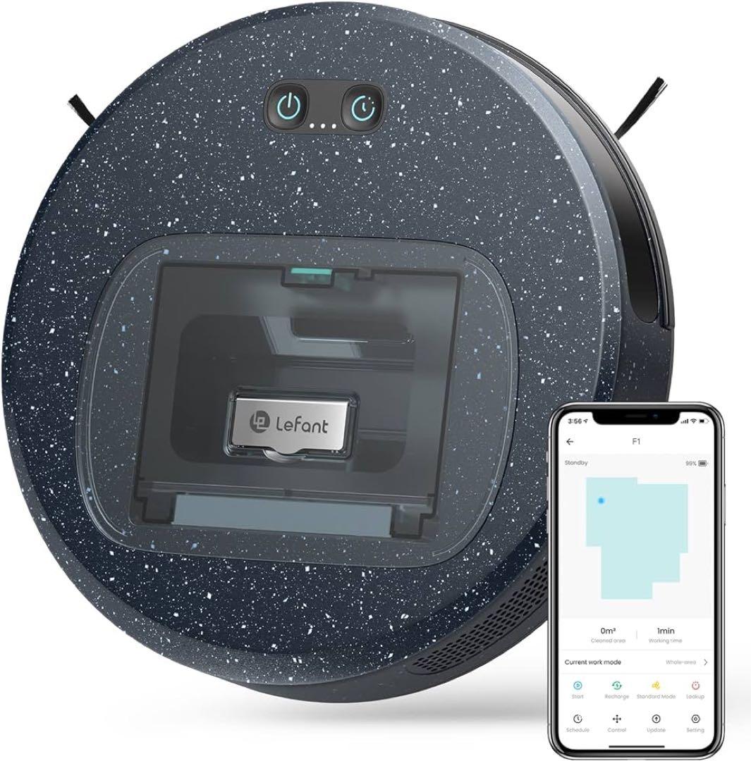 Lefant ロボット掃除機 4000Pa強力吸引 F1 アプリ遠隔操作